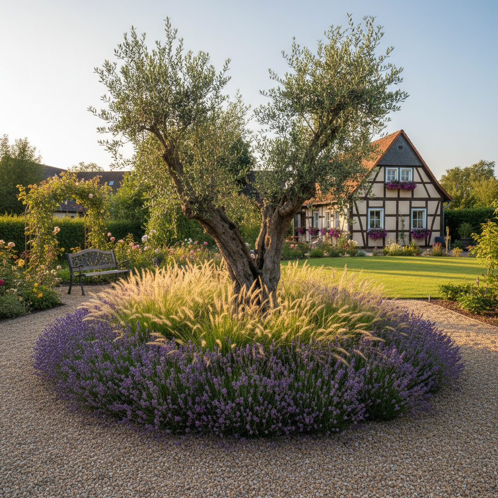 Olivenbaum-Terrasse