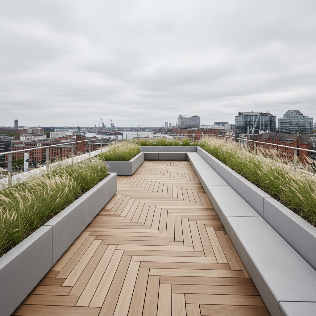 HafenCity Dachgarten