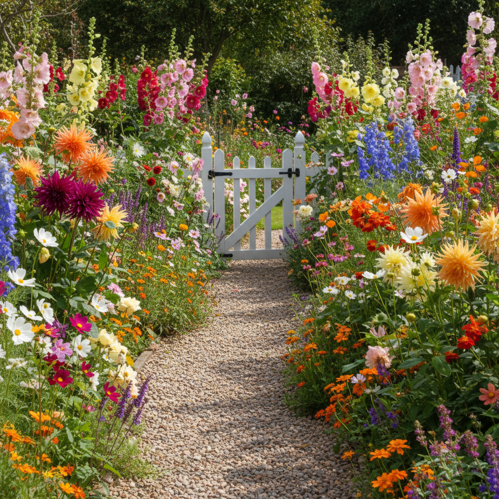 Gemütlicher Gartenbereich